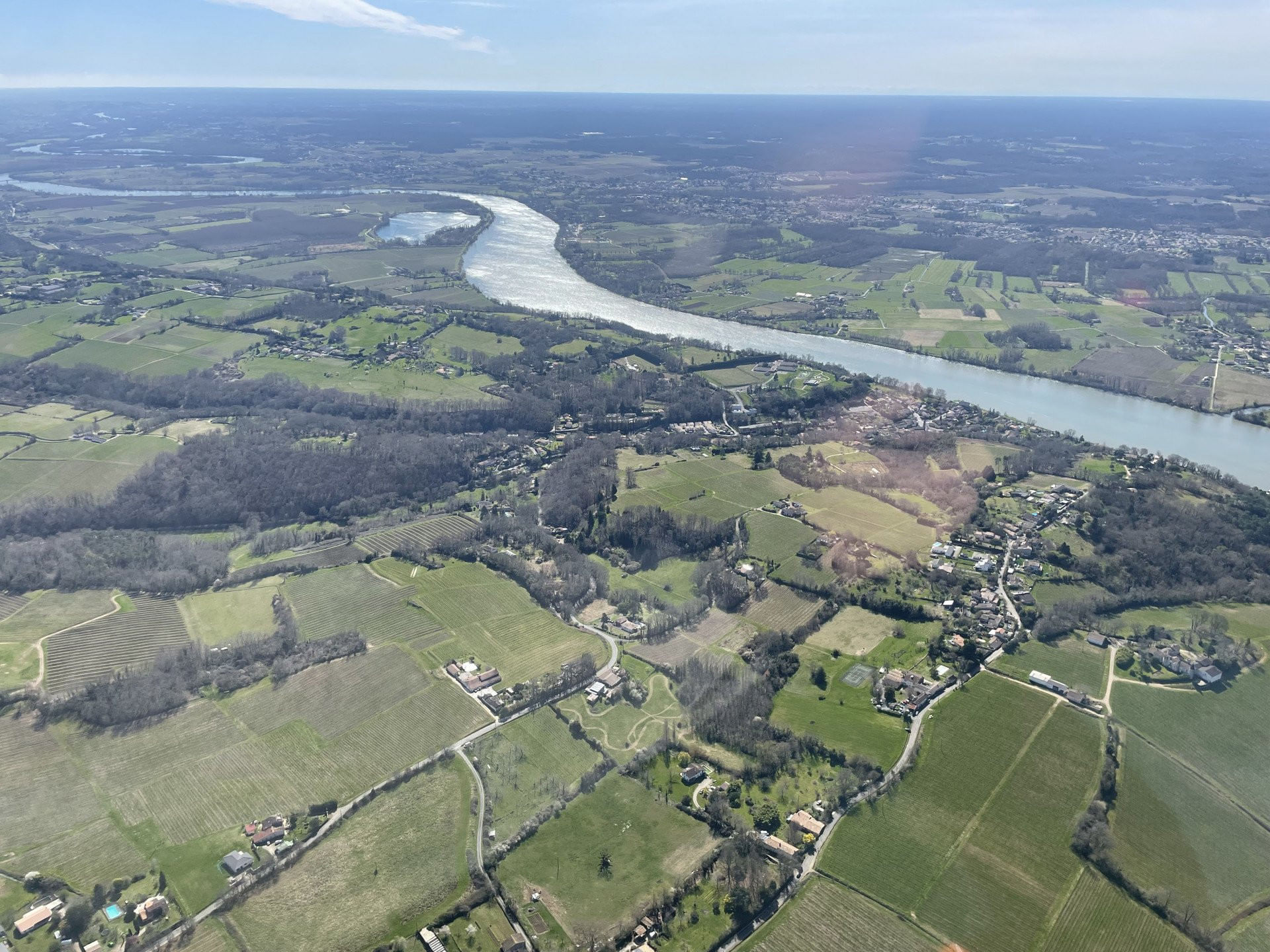 Les vignobles bordelais en Hélicoptère - 30 min