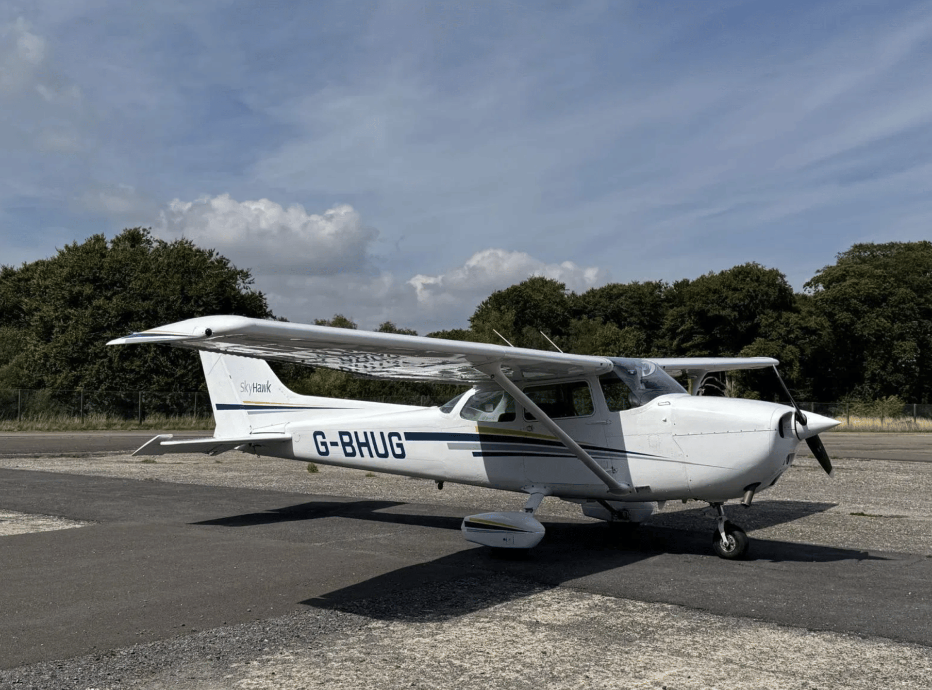 At Dunkeswell Aerodrome