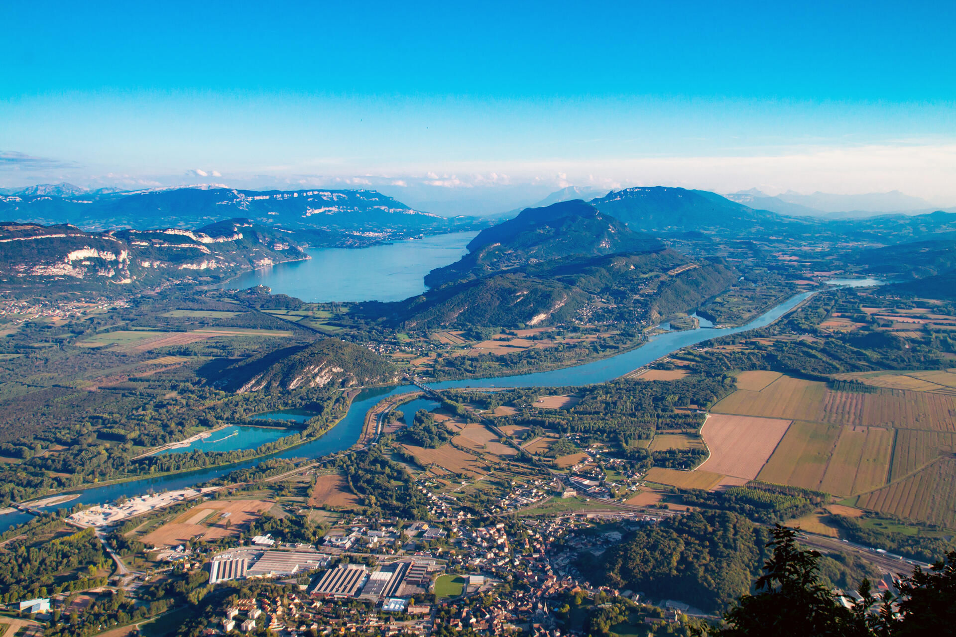 Lac du Bourget et Lac d'Annecy en hélicoptère | 40 min