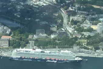 Rundflug über die Ostsee und Lübecker Bucht