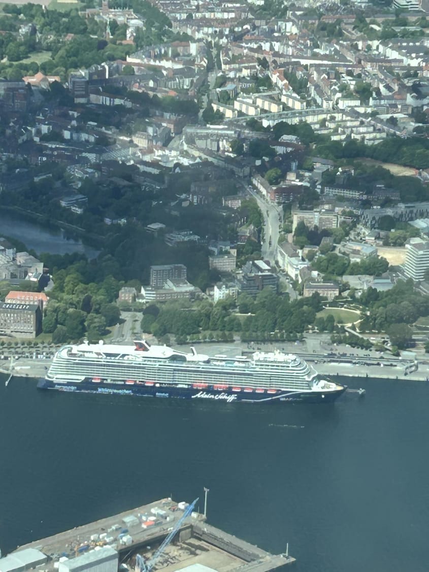 Rundflug über die Ostsee und Lübecker Bucht