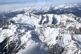 Ausblick um die Zugspitze