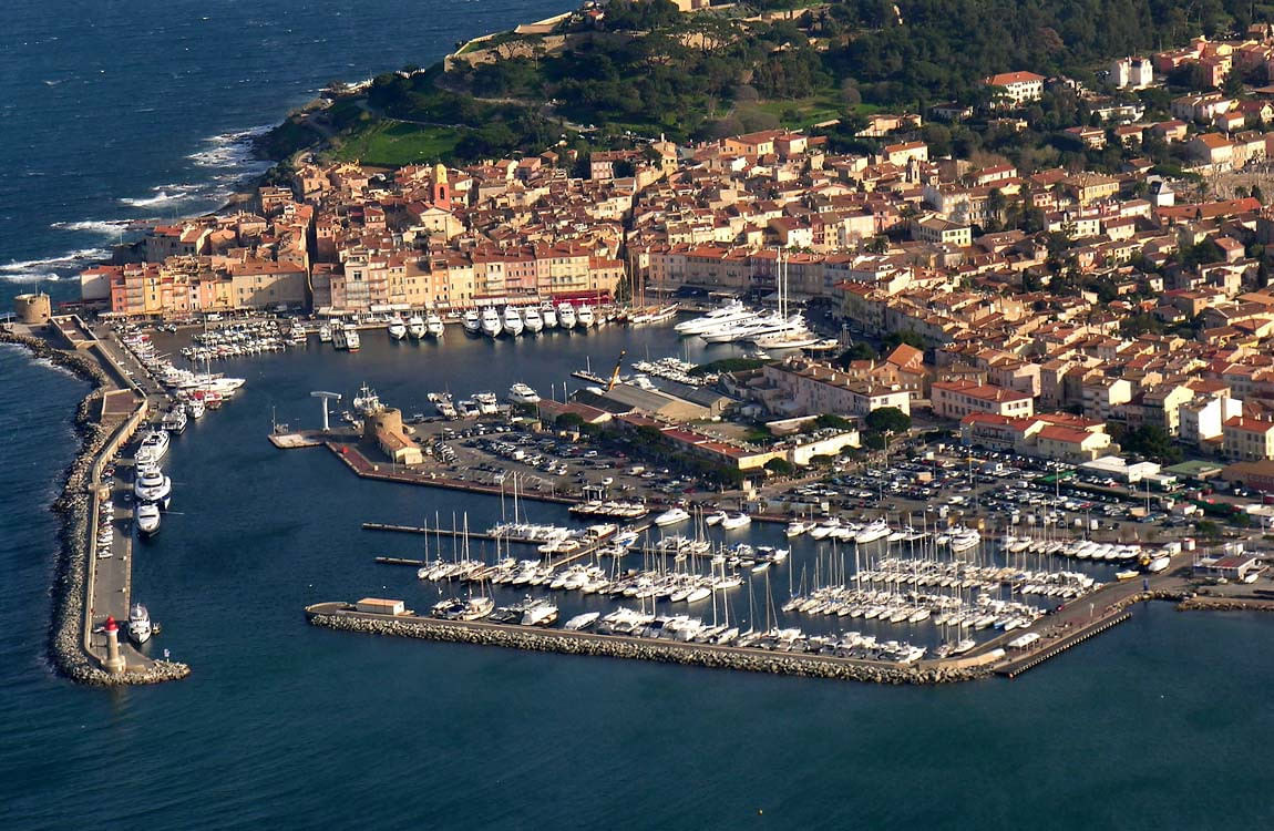 Saint Tropez , les iles d'Or, la rade de Toulon, Le Castelet