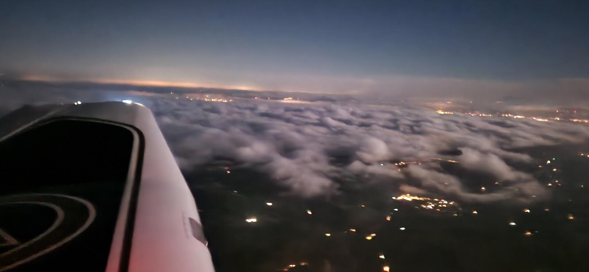 Vol de nuit autour de Valence