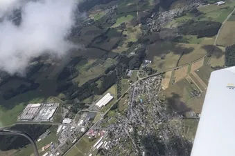 Rundflug über dem schönen Westerwald