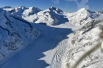 Eiger, Jungfrau Aletsch- & Rhonegletscher