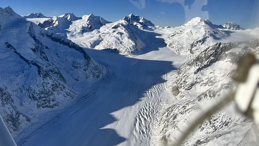 Eiger, Jungfrau Aletsch- & Rhonegletscher