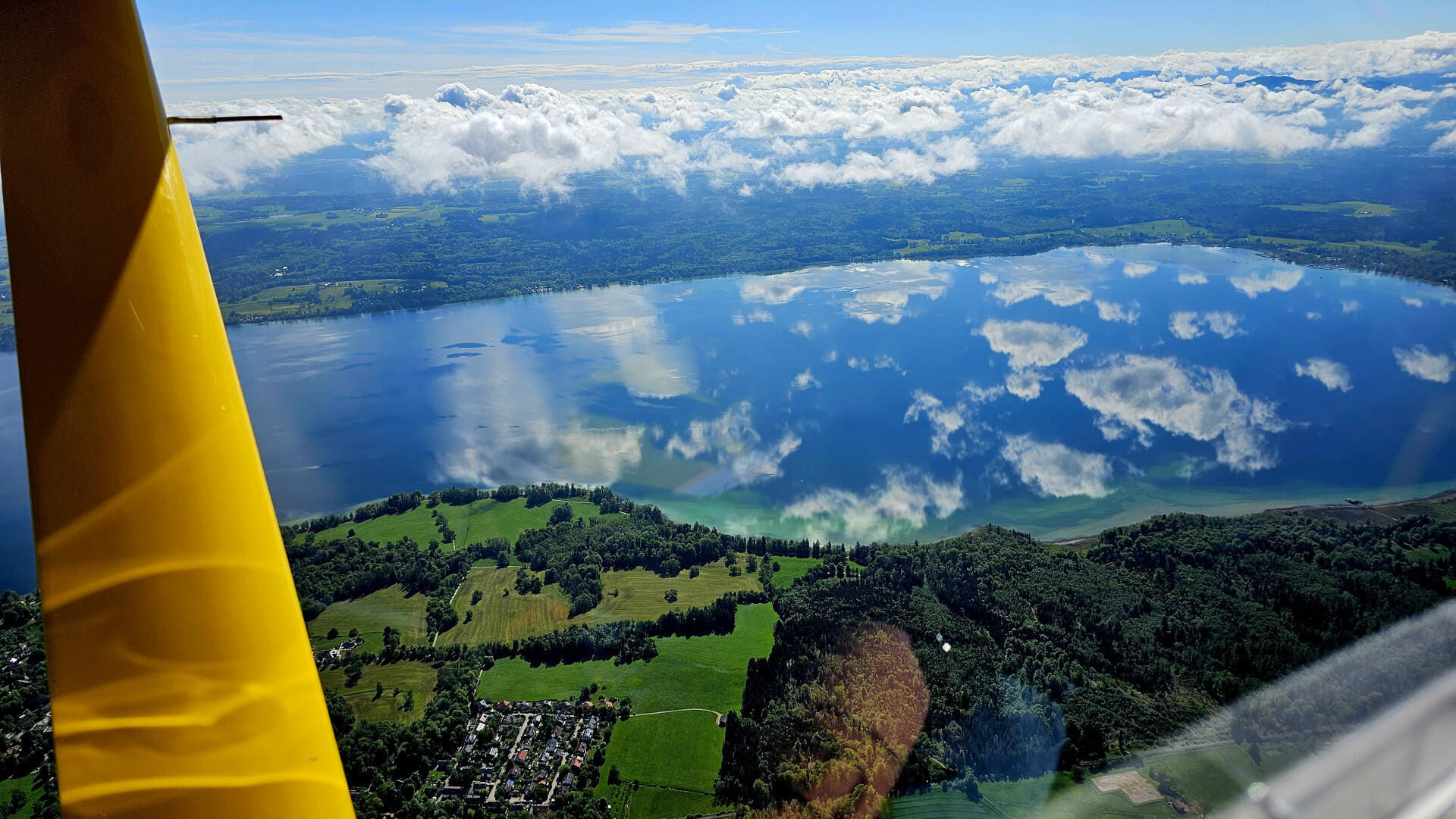 Vier Seen und Berge