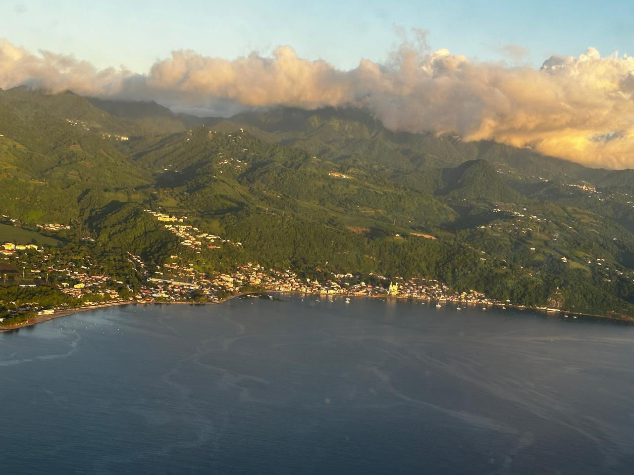 Les plus beaux sites de martinique vus du ciel