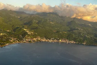 Les plus beaux sites de martinique vus du ciel