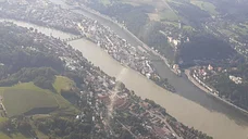 Schärdingrunde mit Überflug der Schlögener Schlinge + Passau