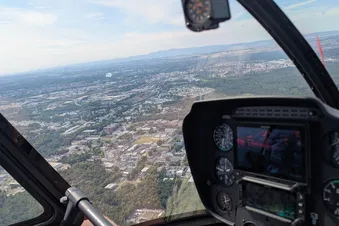 58. Osnabrücker ADAC Bergrennen - Hubschrauber Rundflug