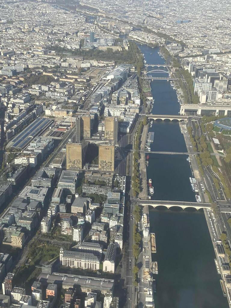 Vue aérienne Bibliothèque F. Mitterrand