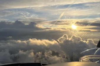 Cloudsurfing auf FL070