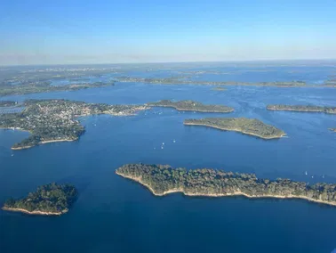 Balade aérienne du Golfe du Morbihan