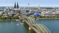 1 Stunde lang über die tolle Umgebung von Köln.