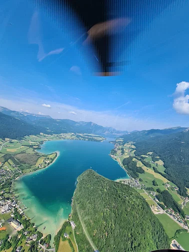 Hubschrauberrundflug Salzkammergut Seenrundflug