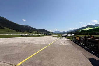Flug in die Alpen in 2 Stunden
