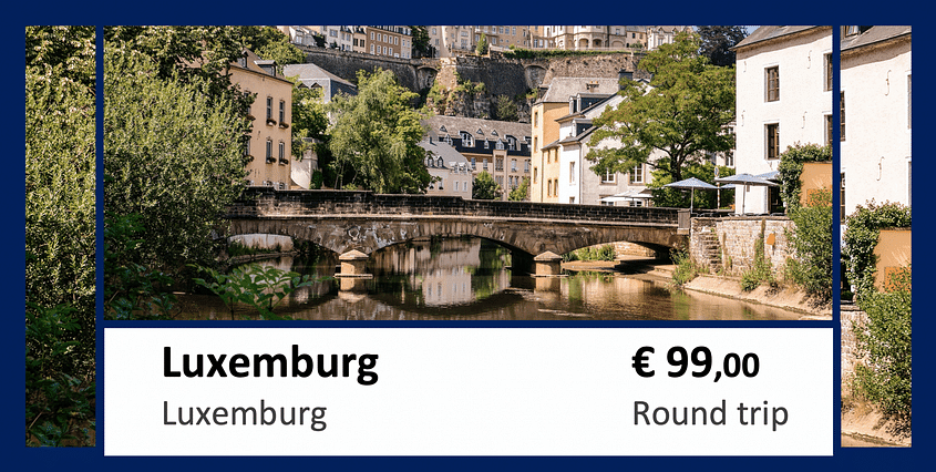 Round-trip to Luxemburg