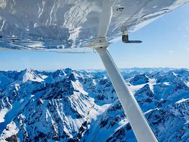 Rundflug durch die Allgäuer Alpen und Bodensee