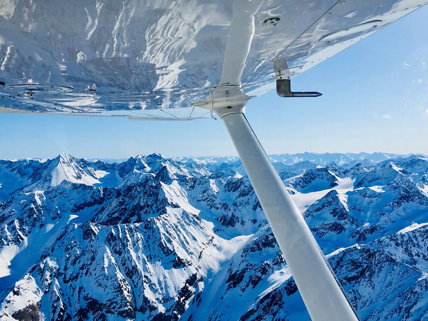 Rundflug durch die Allgäuer Alpen und Bodensee