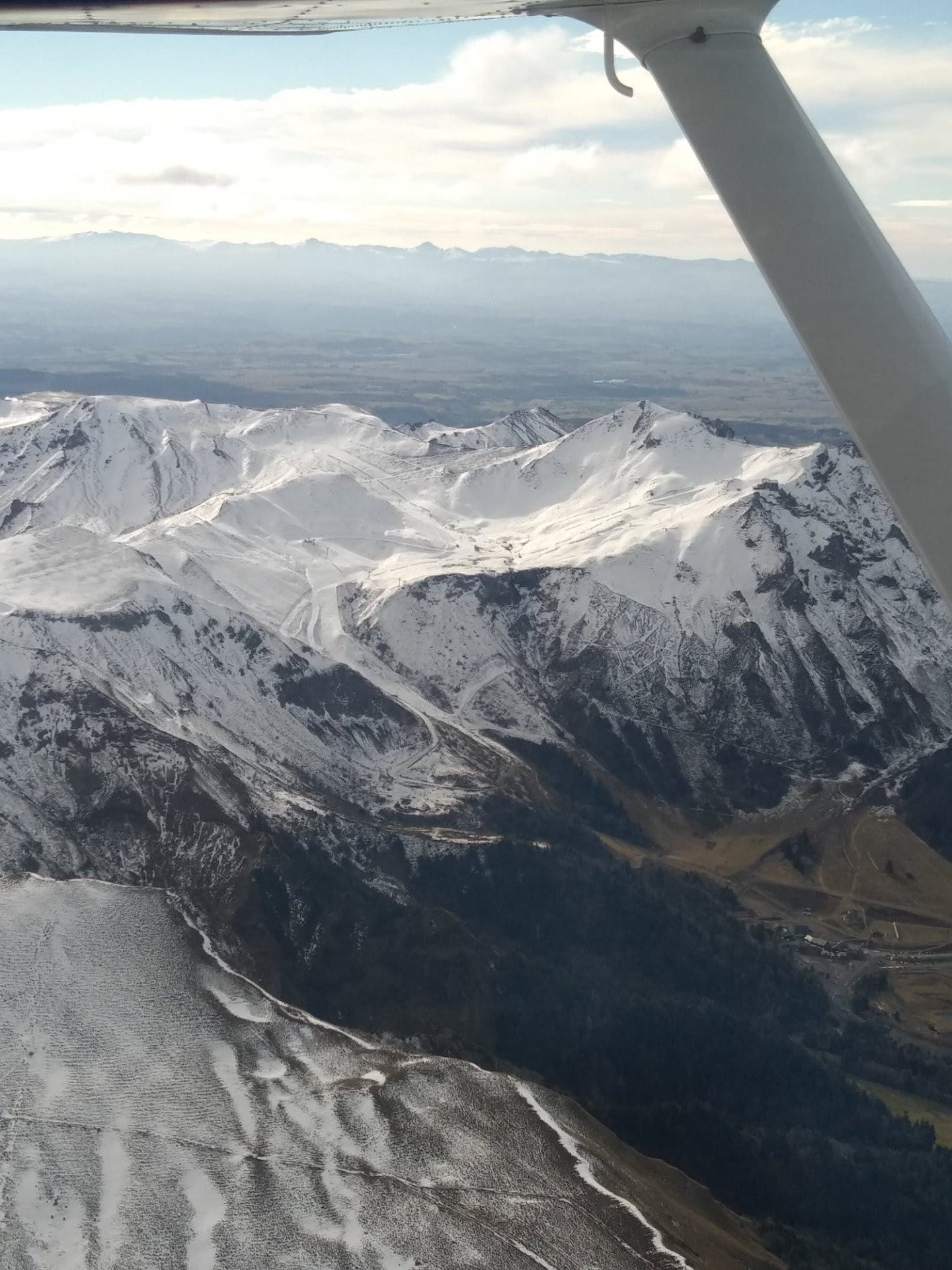 Vol : Chateauneuf sur Cher-Massif du Sancy-Ussel et retour