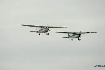 Sightseeing over Trakai, Lithuania
