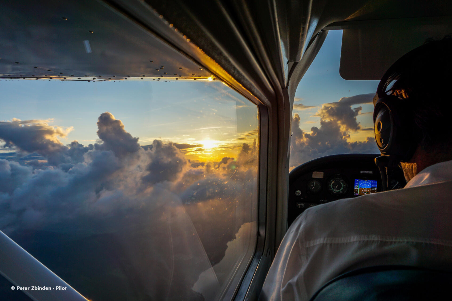 Stimmungsvolle Flüge mit Peter