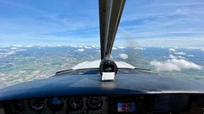 So ist dein Blick aus dem Cockpit