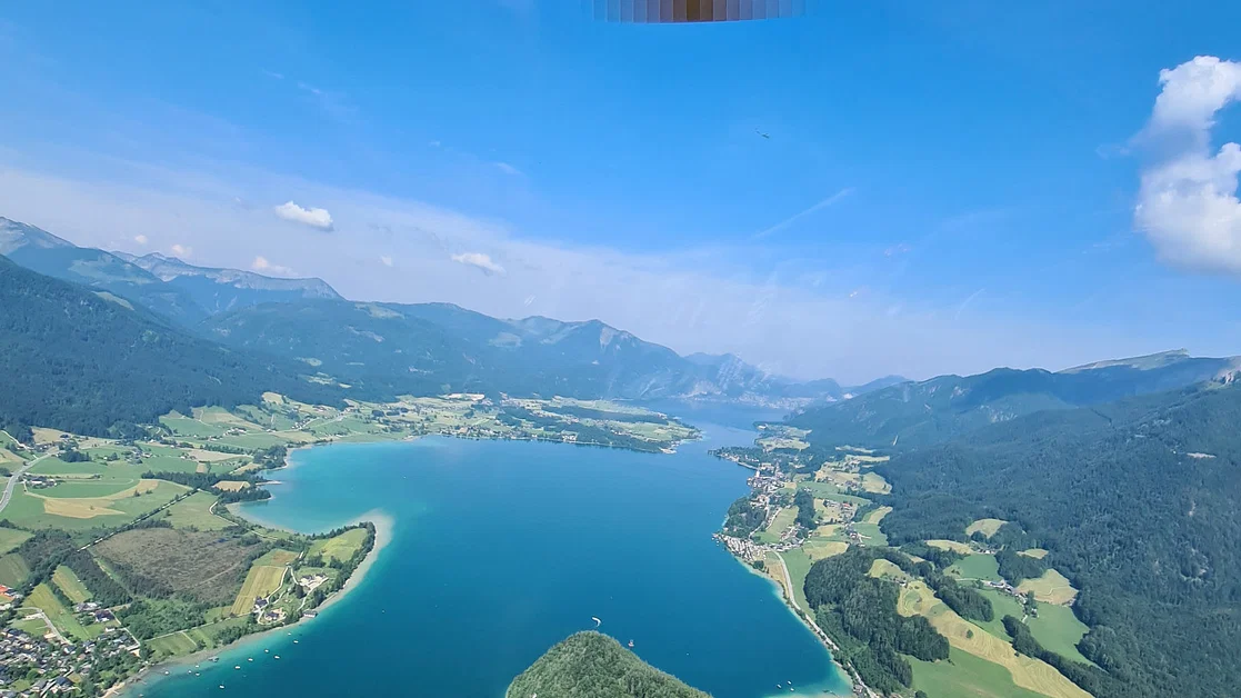 Hubschrauberrundflug Salzkammergut Seenrundflug