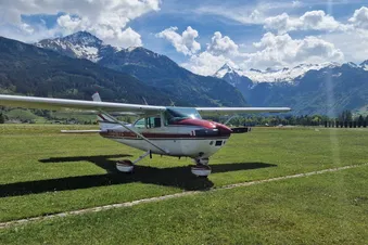 Alpenflug nach Zell am See