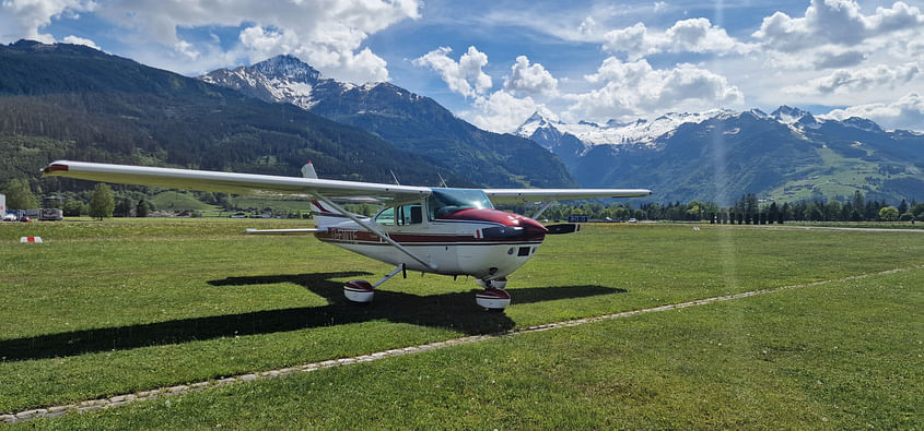 Alpenflug nach Zell am See