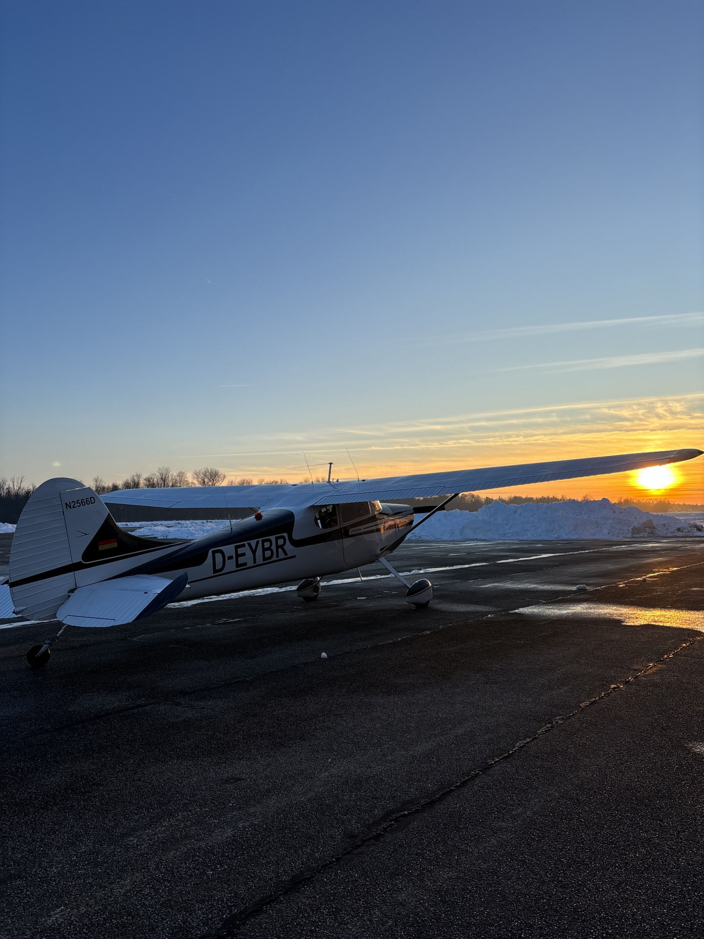 Zwischen großen Jets über München