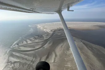 Tagesflug nach Borkum - Nordsee-Feeling pur!