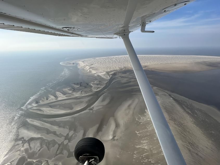 Tagesflug nach Borkum - Nordsee-Feeling pur!