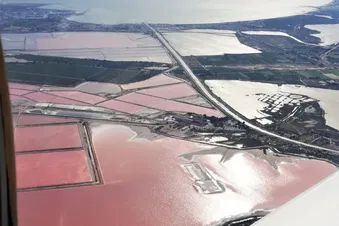 Balade aérienne de Sète à l'Espiguette