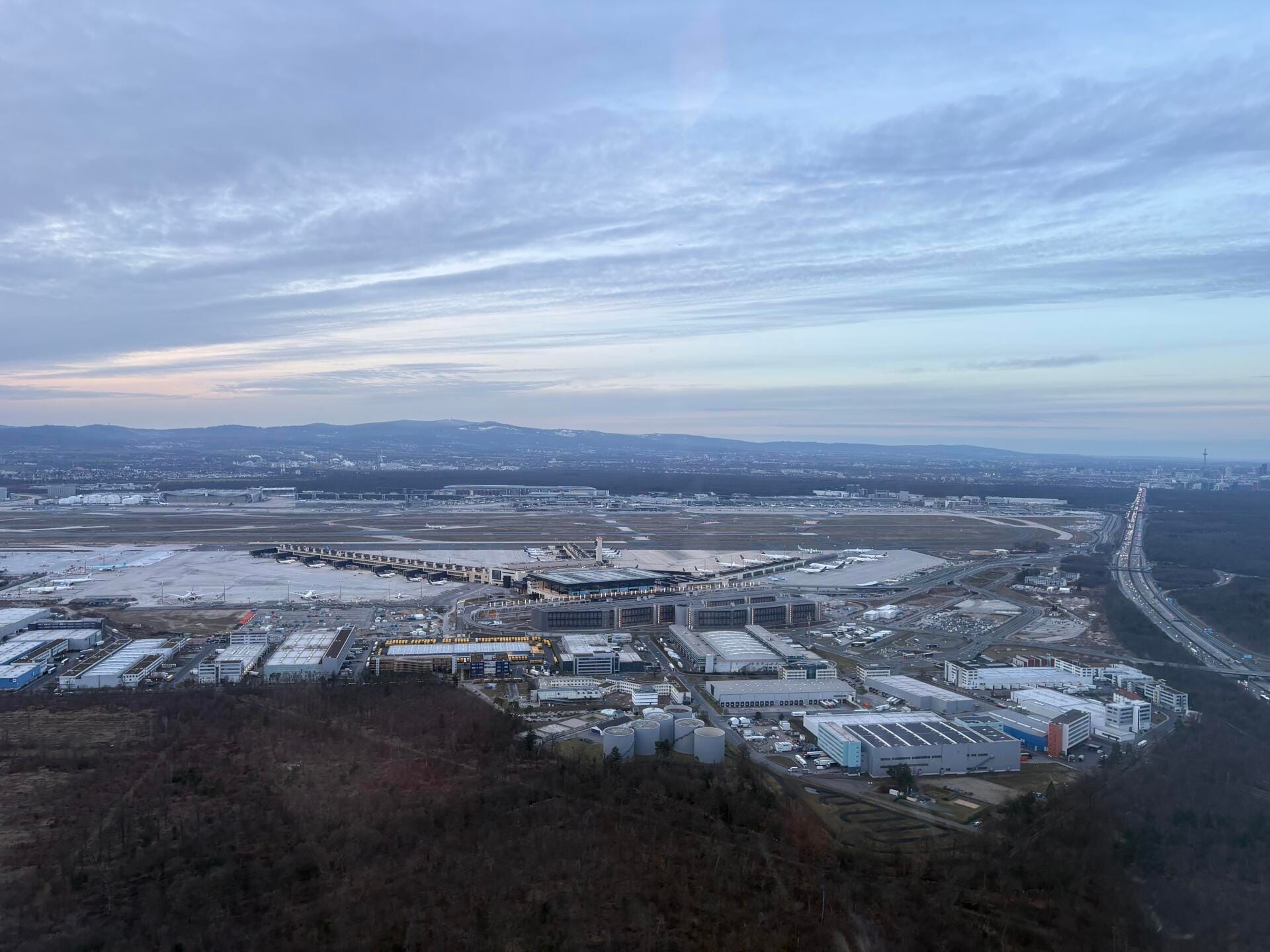 Rund um Frankfurt mit Skylineblick