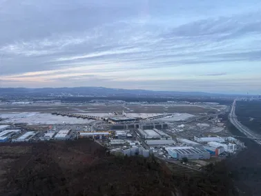 Rund um Frankfurt mit Skylineblick