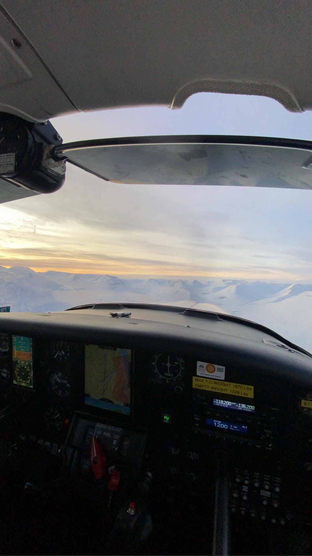 Mountains, Watefall, and a sunset