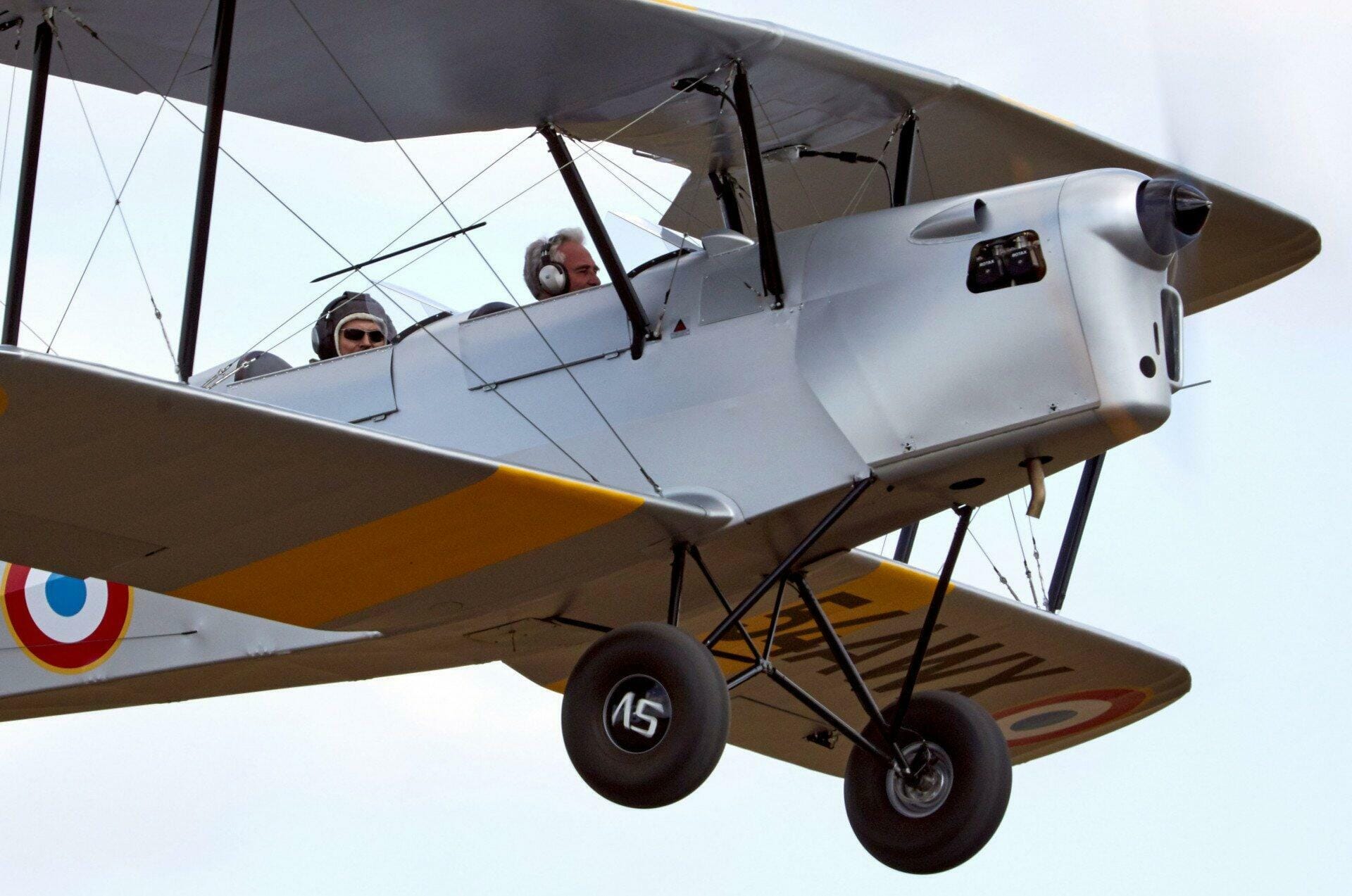 Vol d'initiation en Biplan d'époque - 20 min