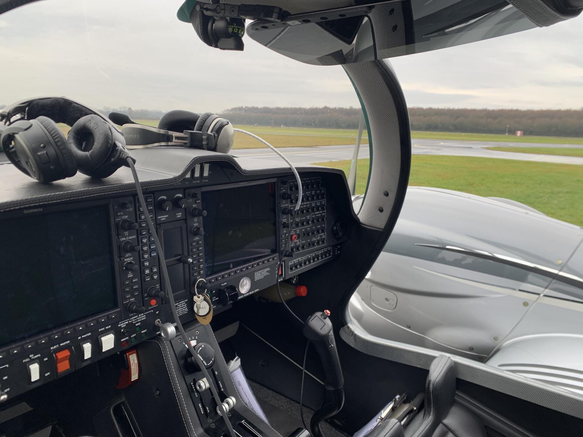 Modernes Cockpit