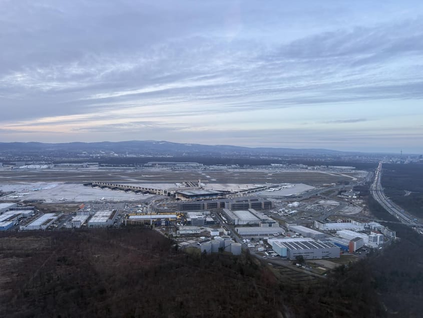 Rund um Frankfurt mit Skylineblick