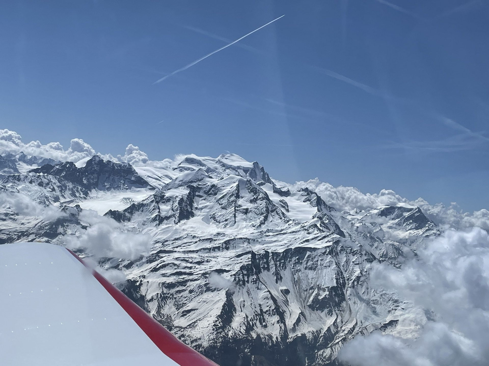 Vol autour du Mont-Blanc depuis Montbéliard