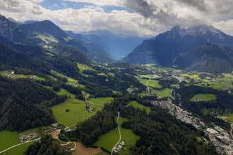 Panoramaflug um den Untersberg