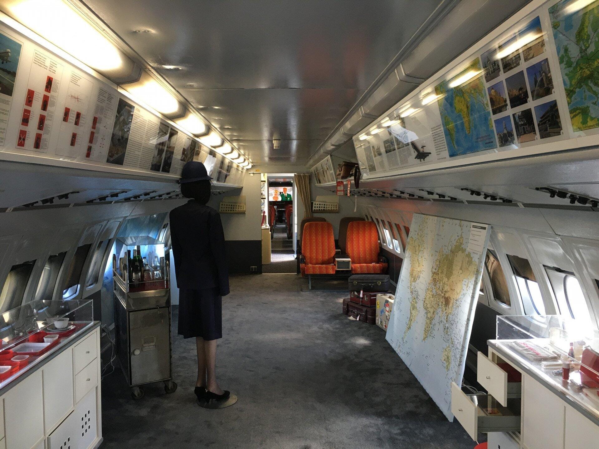 Besuch der IL-62 "Lady Agnes" nach Stölln via Berlin