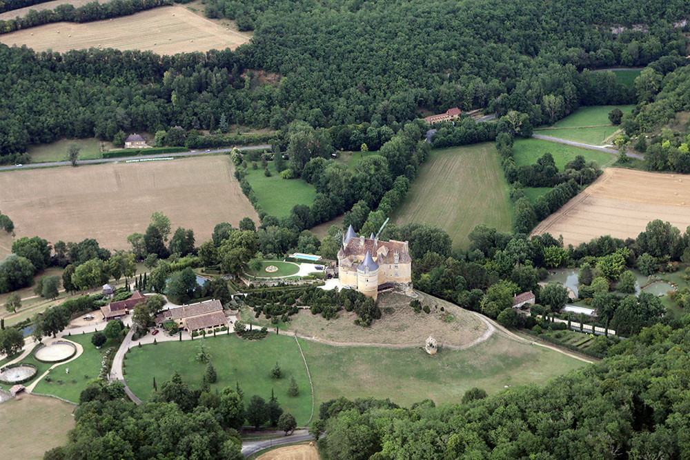 Survol de la Dordogne en ULM