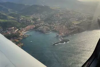 Balade aérienne à la découverte des plages catalanes