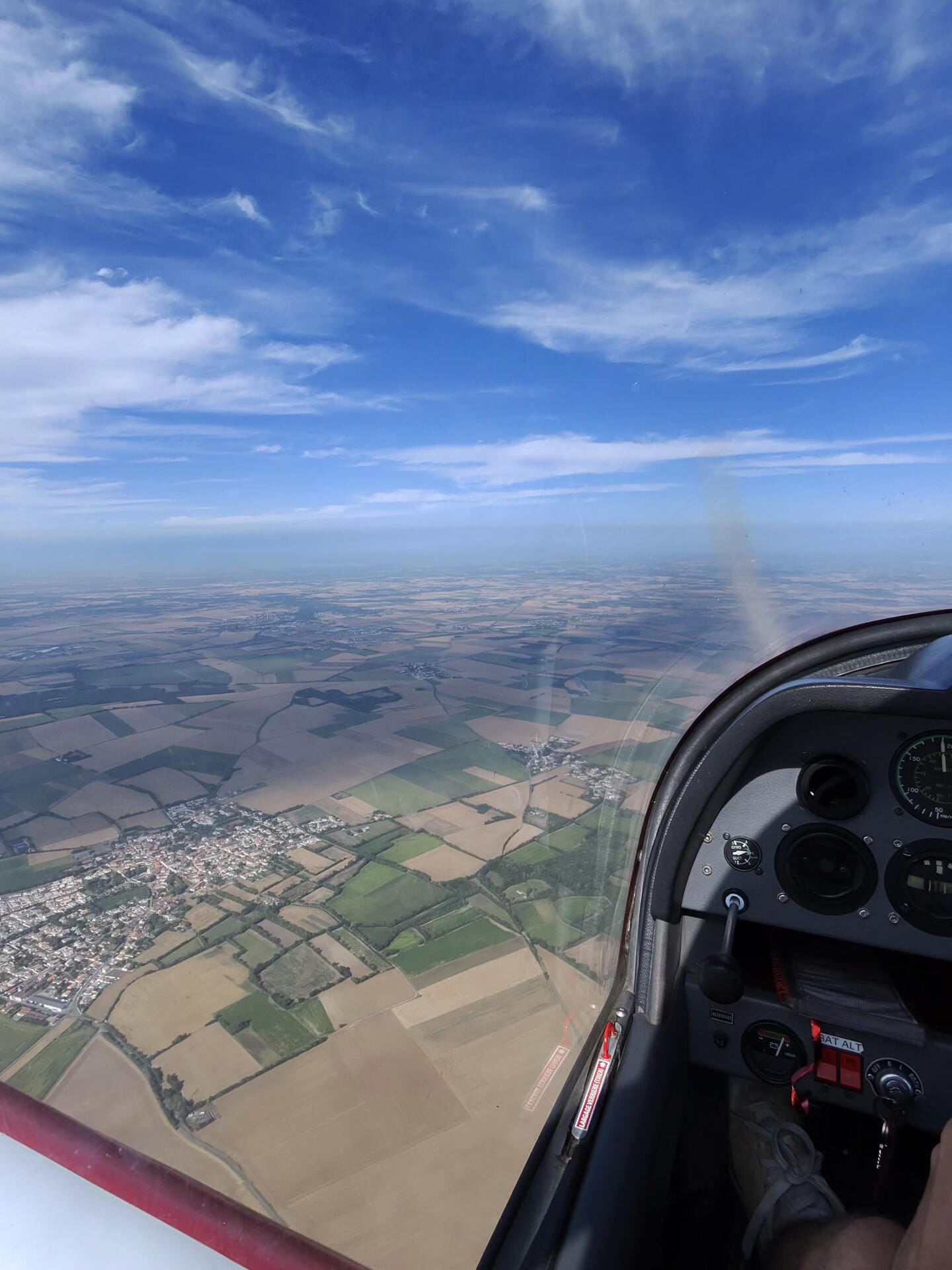 Promenade en avion léger autour de Poitiers
