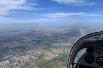 Promenade en avion léger autour de Poitiers