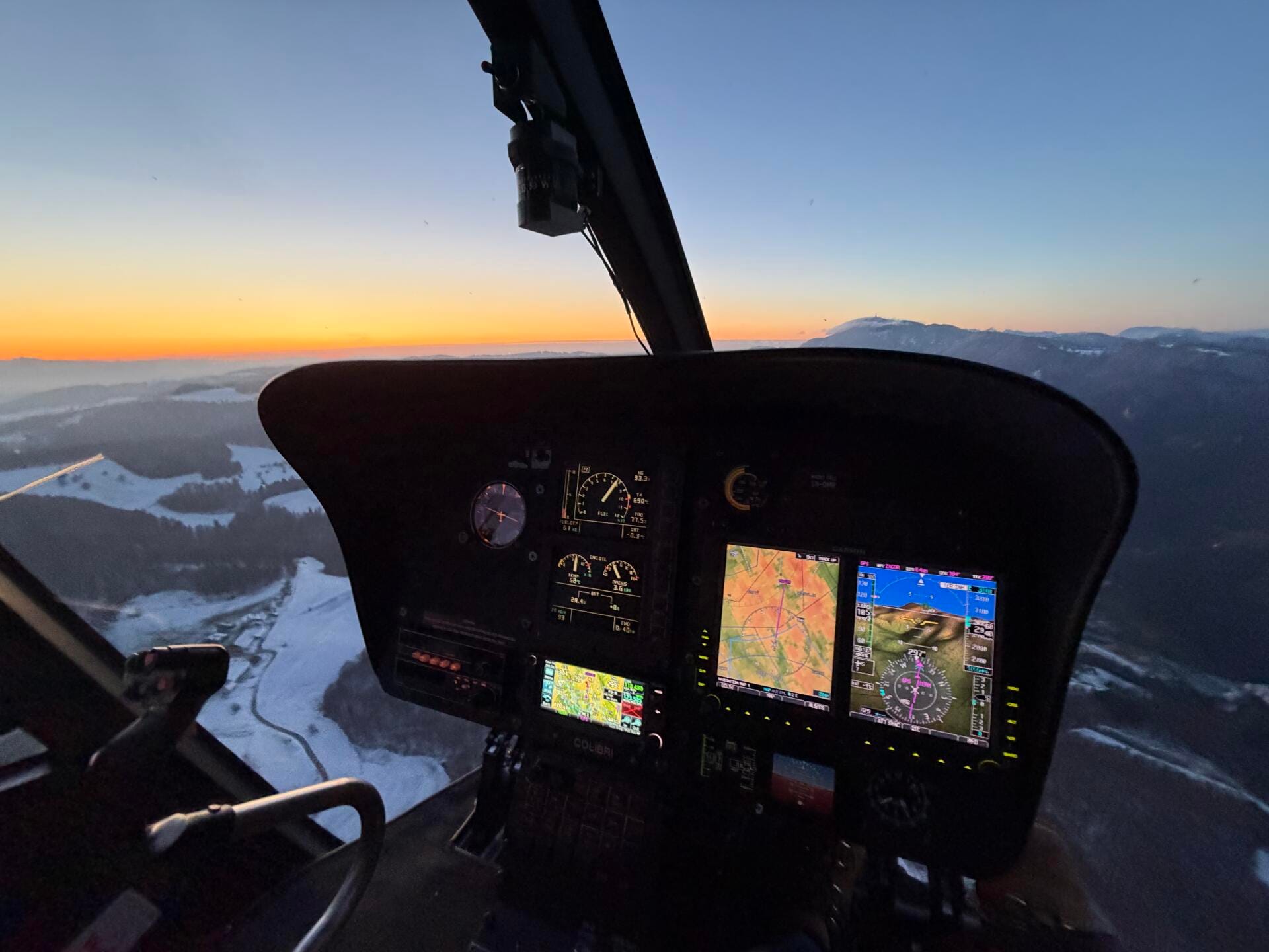 sightseeing flights over Slovenia, Croatia and Austria